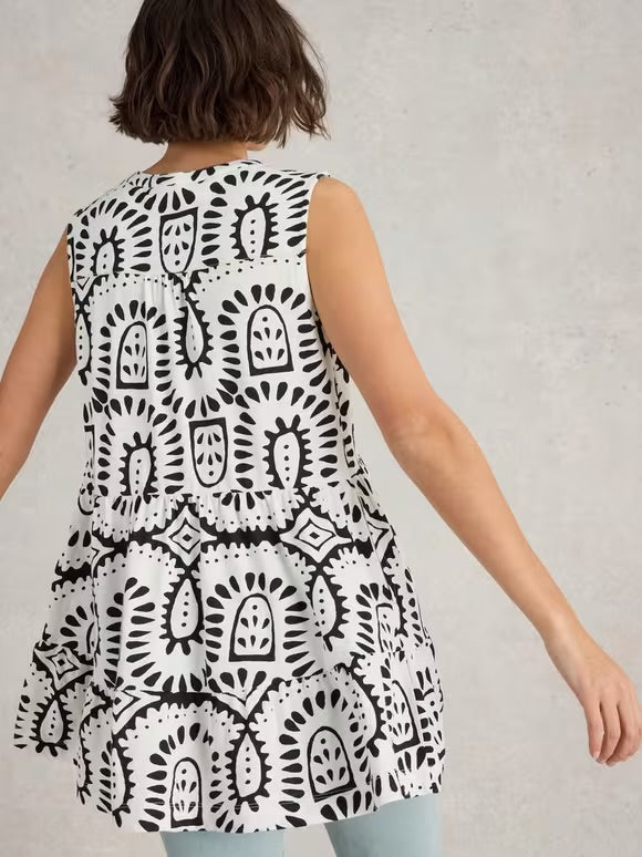 Marcie Sleeveless Tunic by White Stuff
