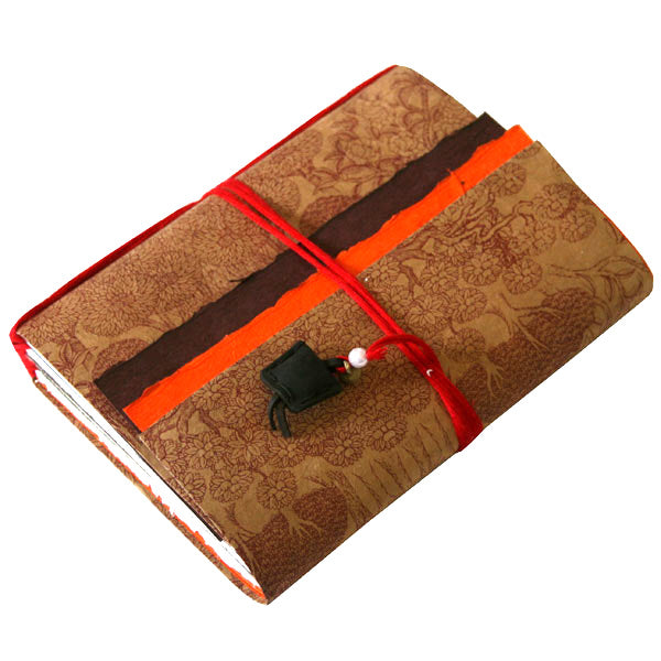 Pilgrim Traveler’s Notebook bronze printed by Lamali