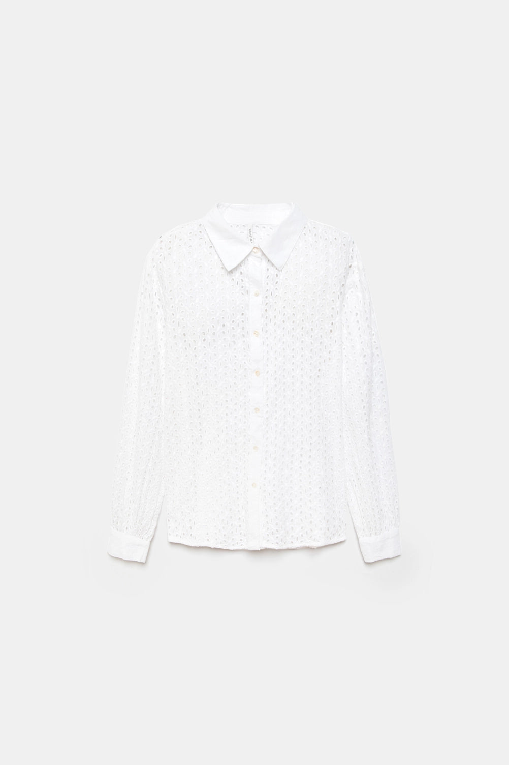 English Embroidery White Shirt by LANIDOR