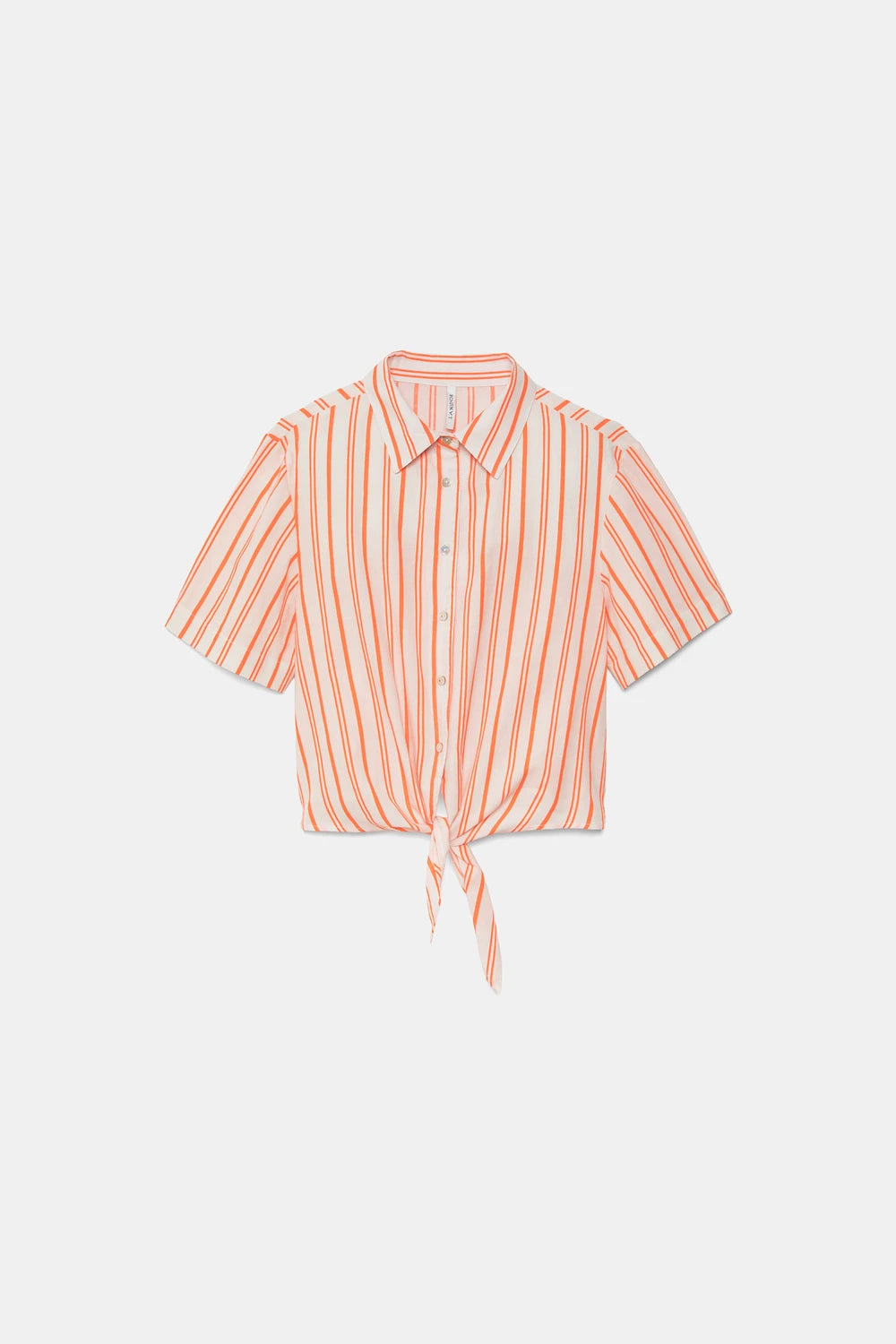 Manaus Striped Crop Shirt