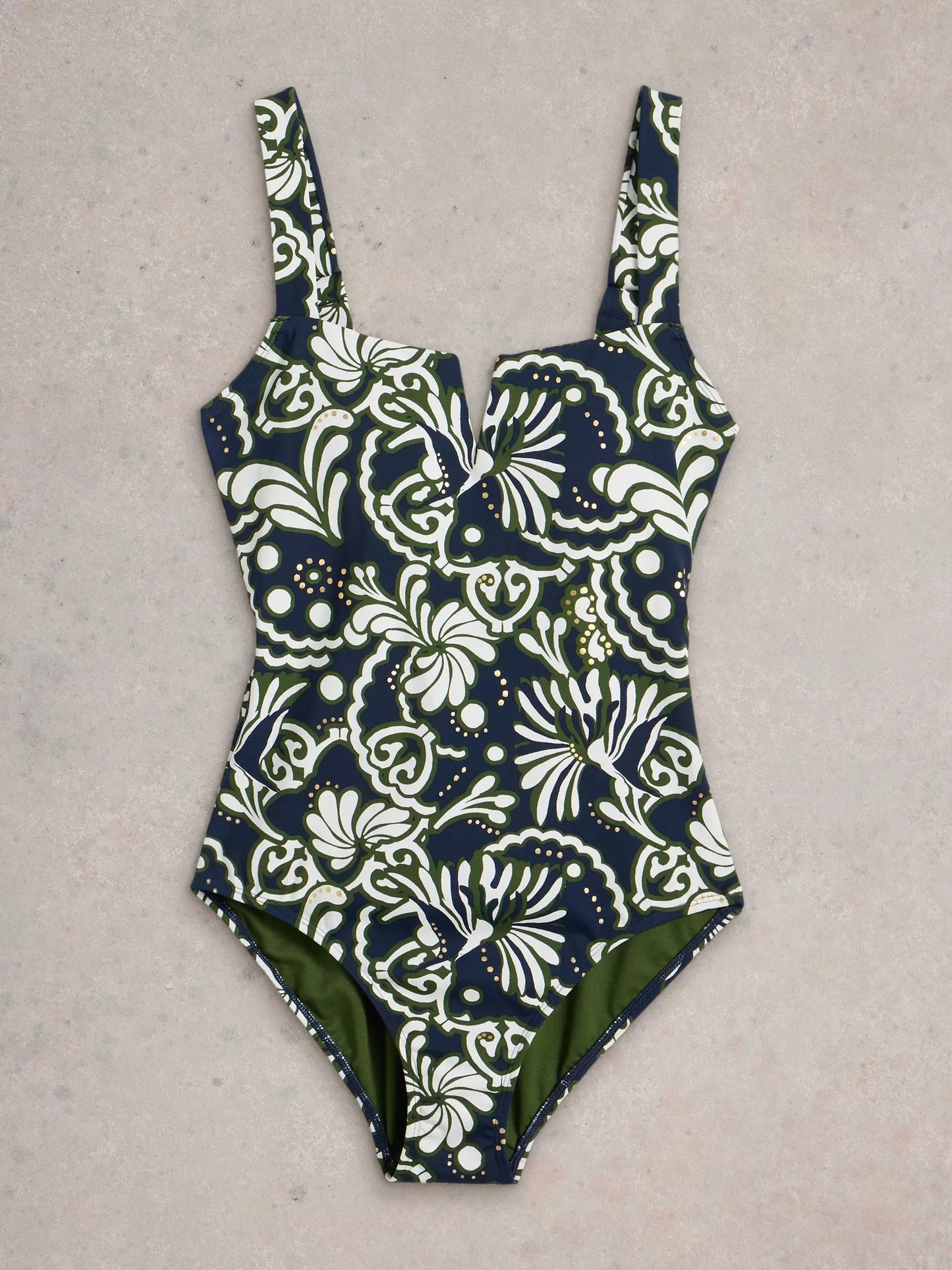 Gabrielle Swimsuit in Navy by WhiteStuff