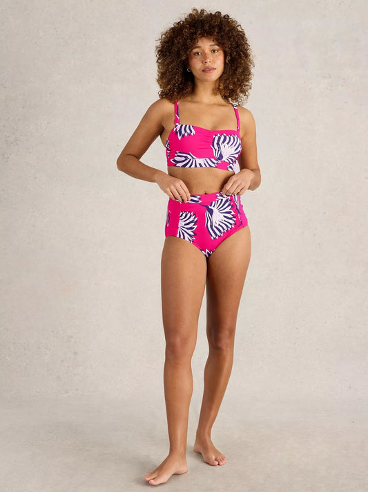Suki Strap-less Bikini in Pink by WhiteStuff