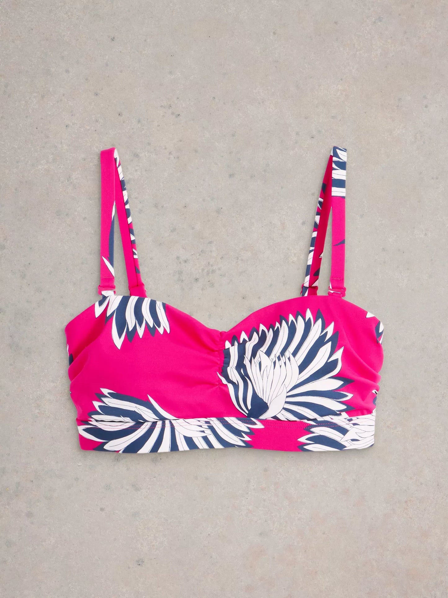 Suki Strap-less Bikini in Pink by WhiteStuff