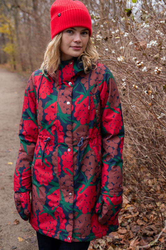 Danenora Maxiberry winter waterproof Coat by Danefae