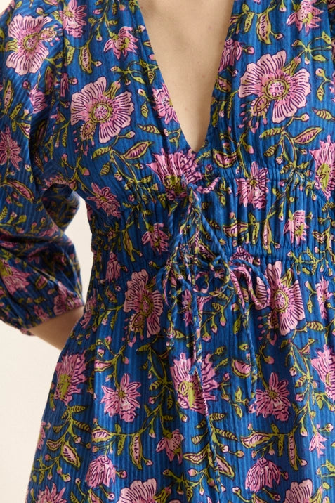 Vanina Printed Midi Dress