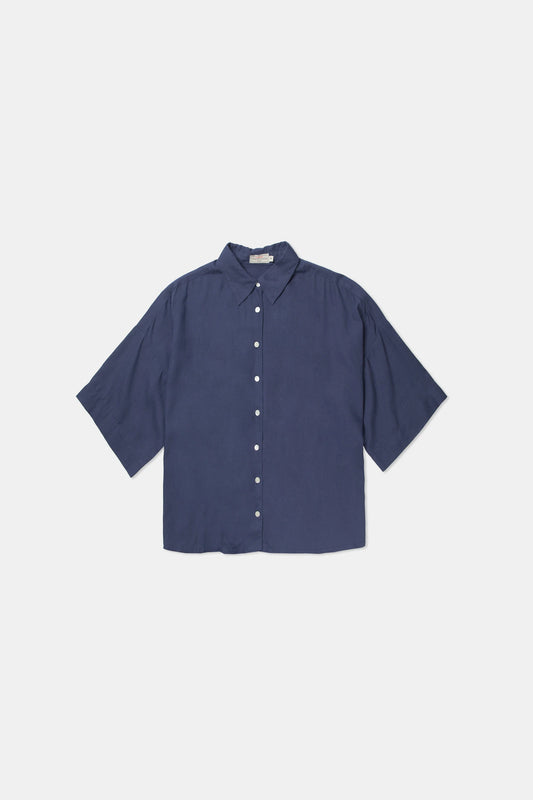 Birkerod Shirt in Marine Blue