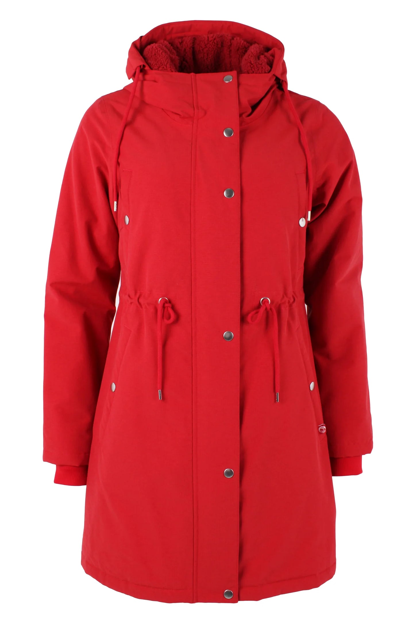 Danenora winter Parka in Red by Danefae