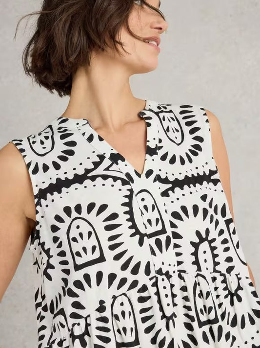 Marcie Sleeveless Tunic by White Stuff