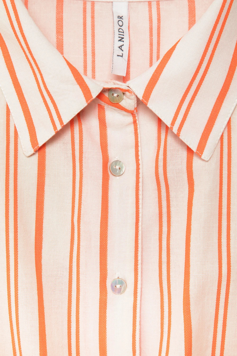 Manaus Striped Crop Shirt