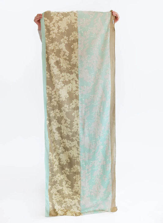 Ada Olive 100% Organic Cotton Scarf by DJIAN