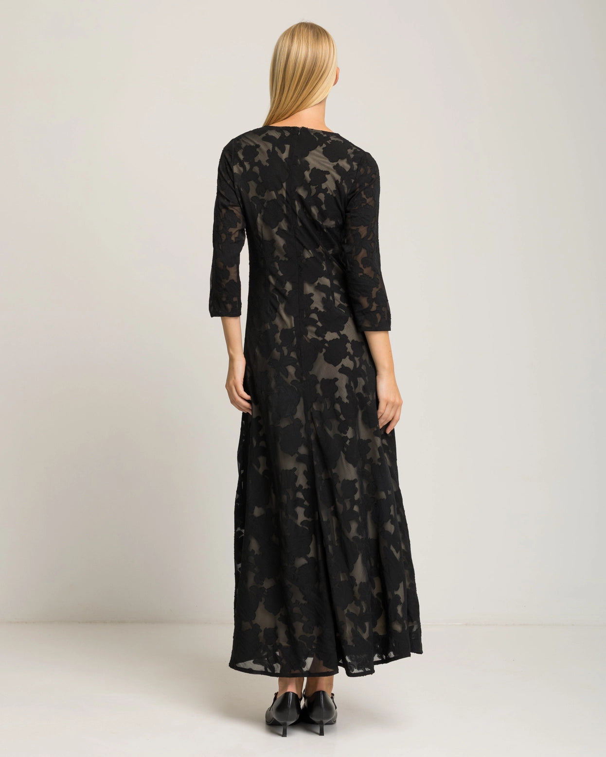 Ambria Black Velvet Dress by NIZA