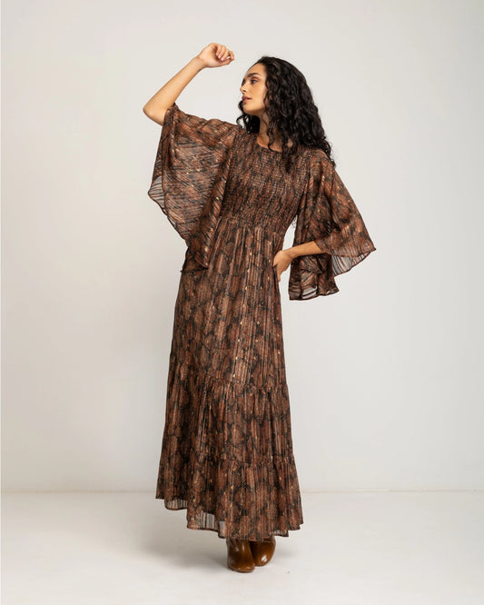 Eteria Long Shiny Dress by NIZA