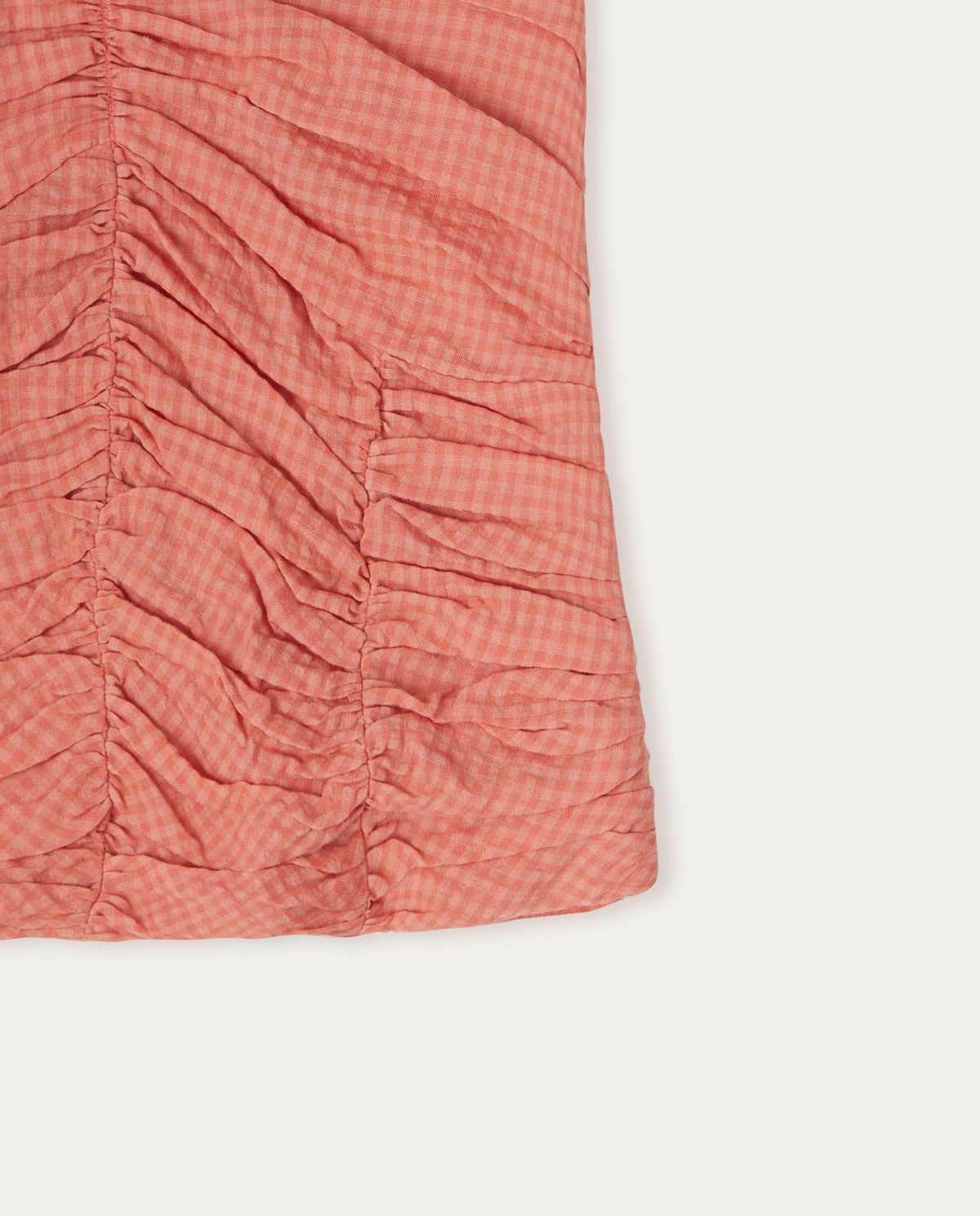 Camisole draped top in salmon by YERSE