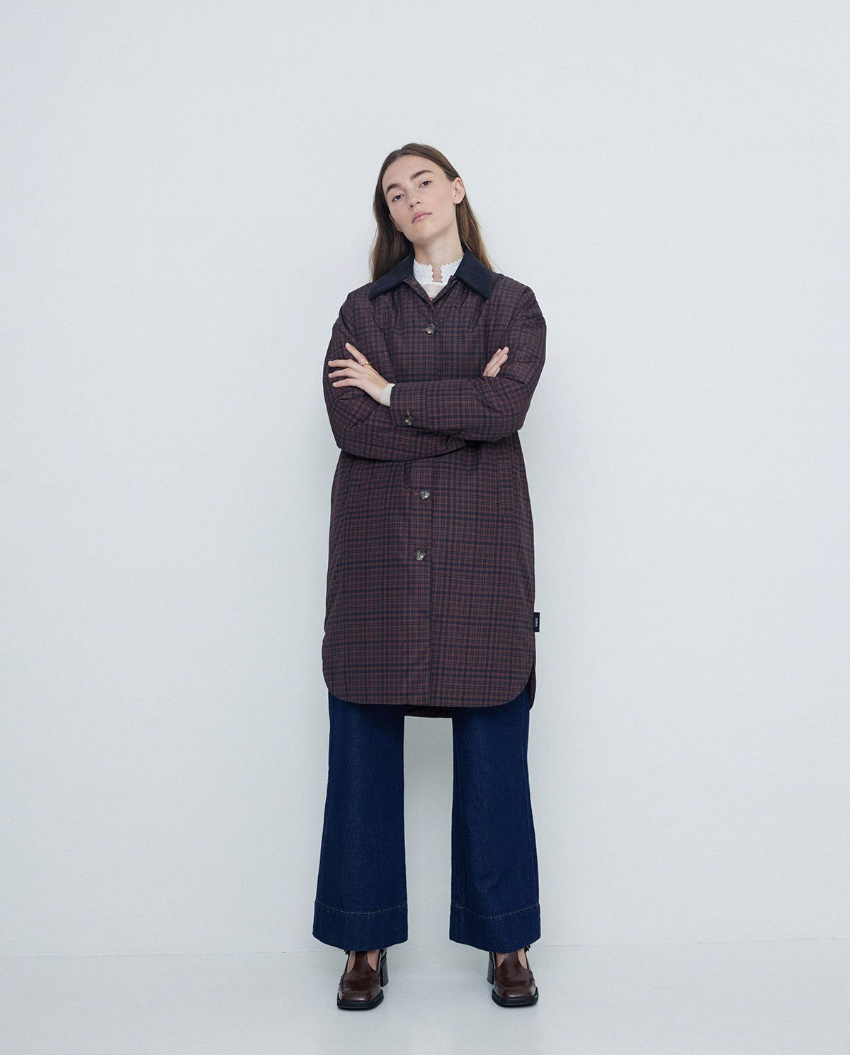 Water Repellent Padded Midi Coat by YERSE