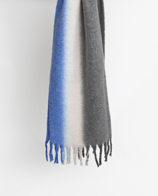 Gradient colour scarf in Blue by YERSE