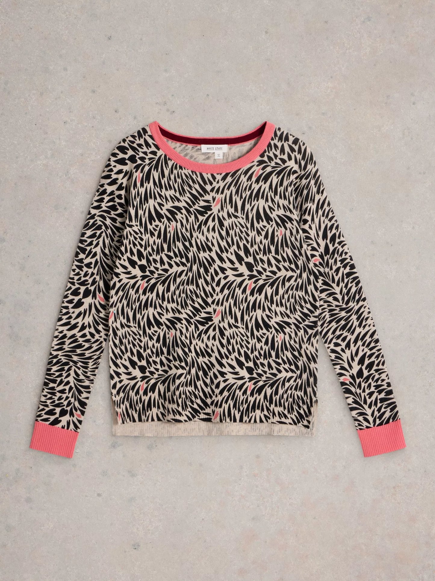 Citty Leo Heart Jumper by WhiteStuff