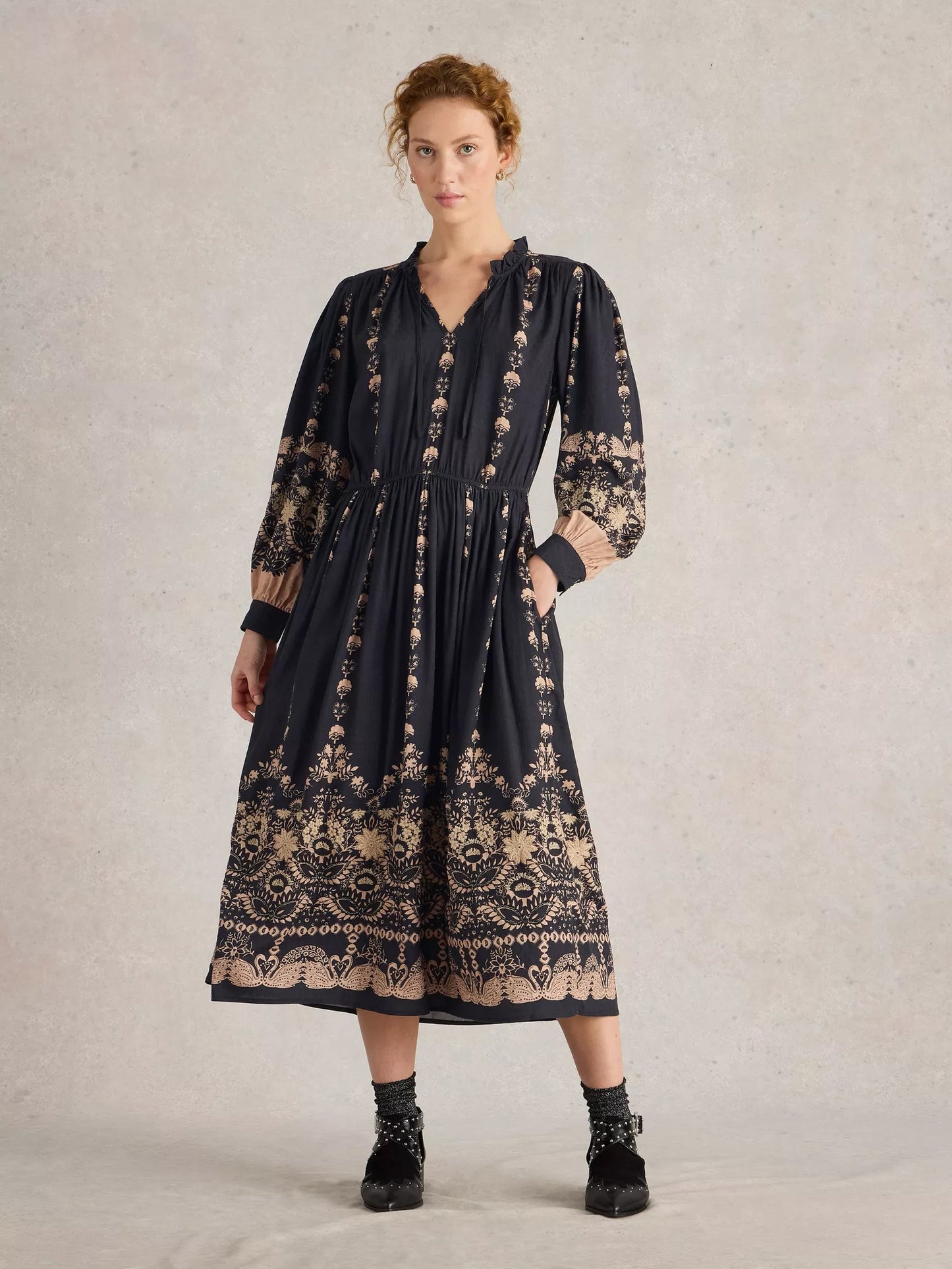 Robyn Embroidered Dress by WhiteStuff