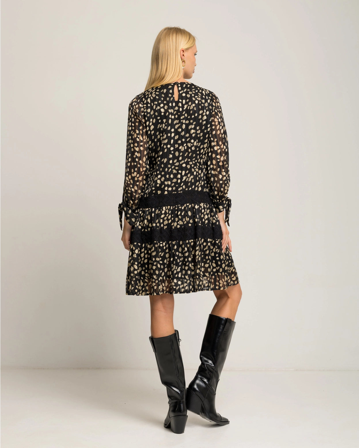 Calista Short Polka Dot Dress by NIZA