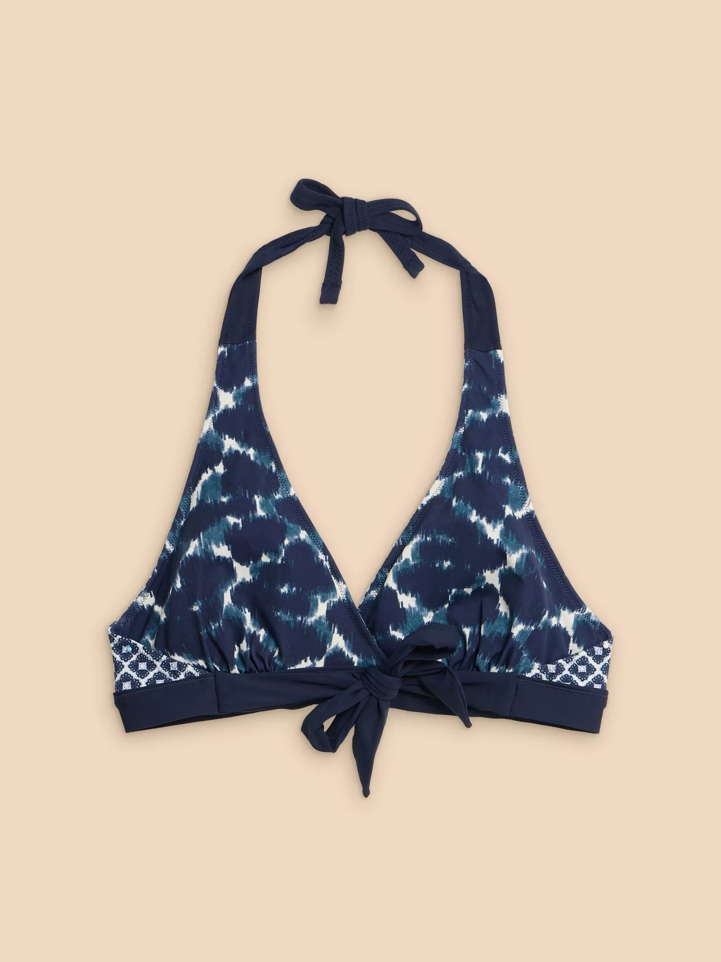 Sunshine Reversible Bikini in Navy by WhiteStuff