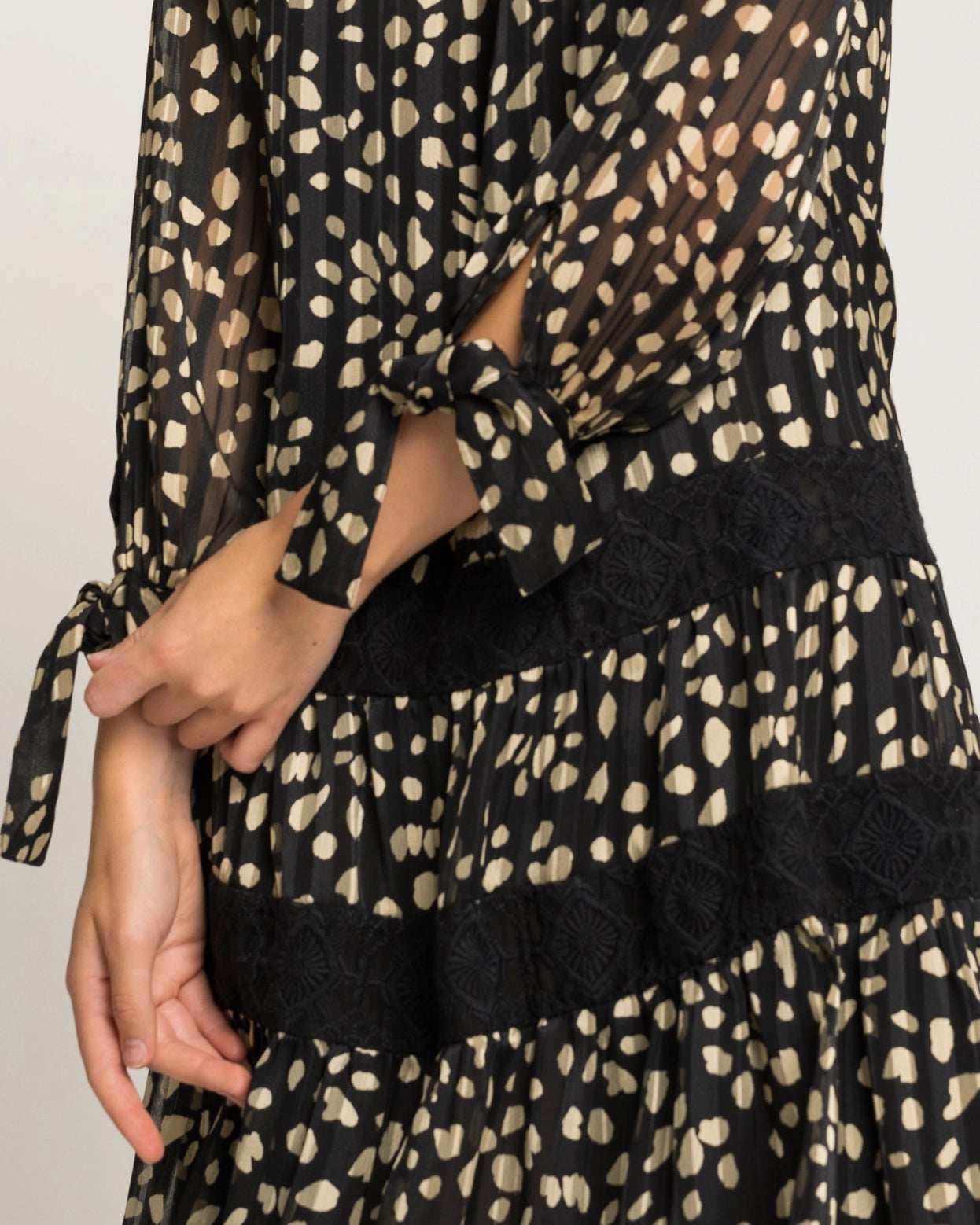 Calista Short Polka Dot Dress by NIZA