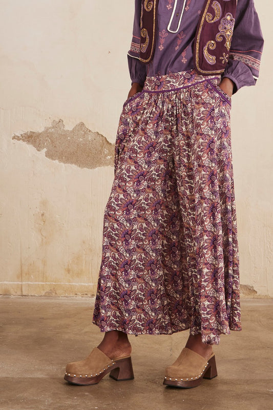 Floral Print Palazzo Trouser by NKN