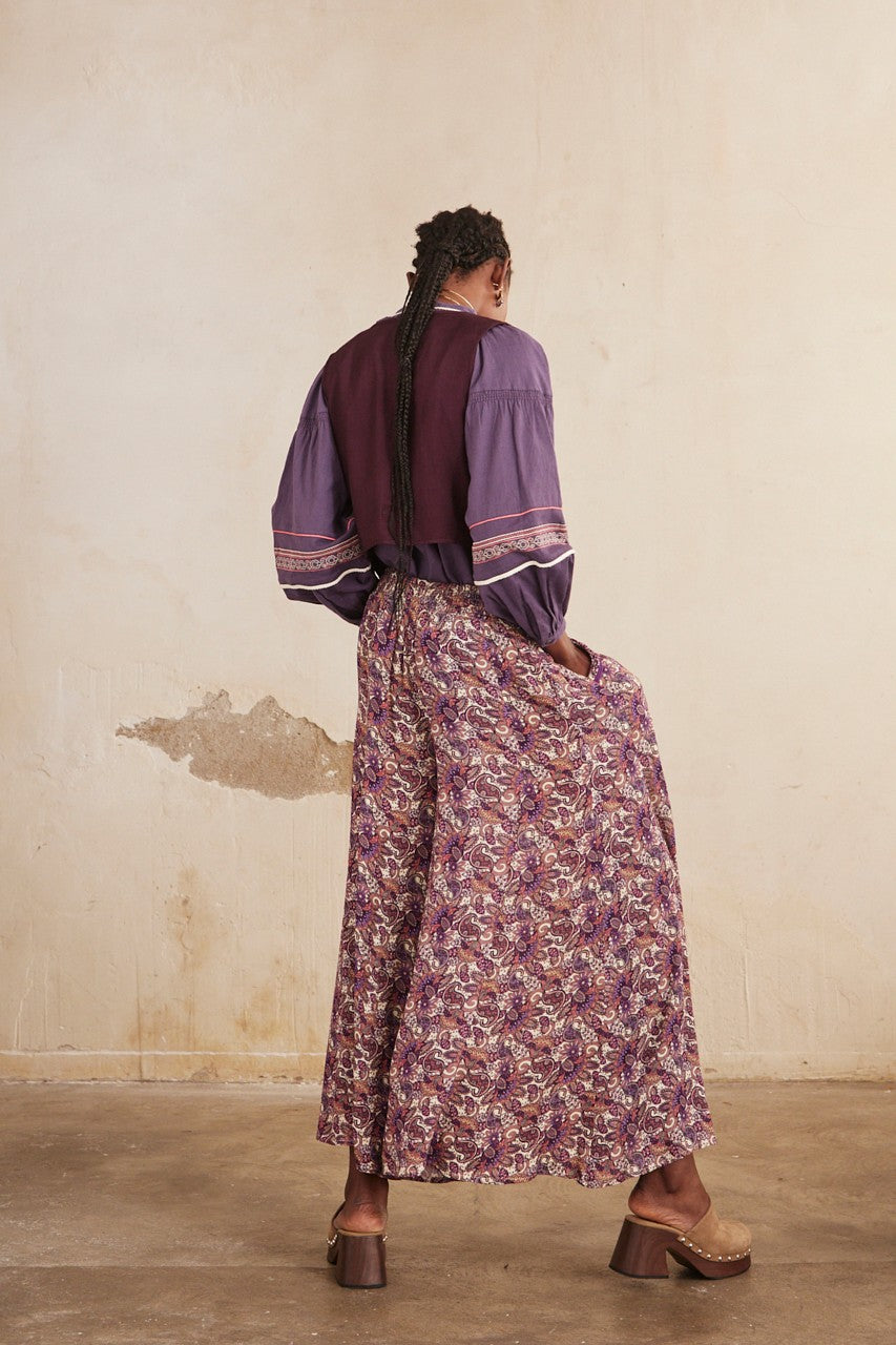 Floral Print Palazzo Trouser by NKN