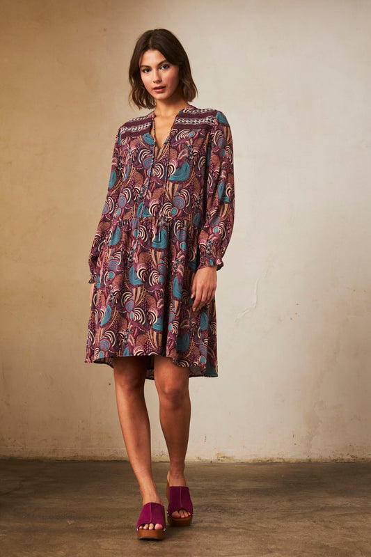 Sort Retro Print dress by NKN