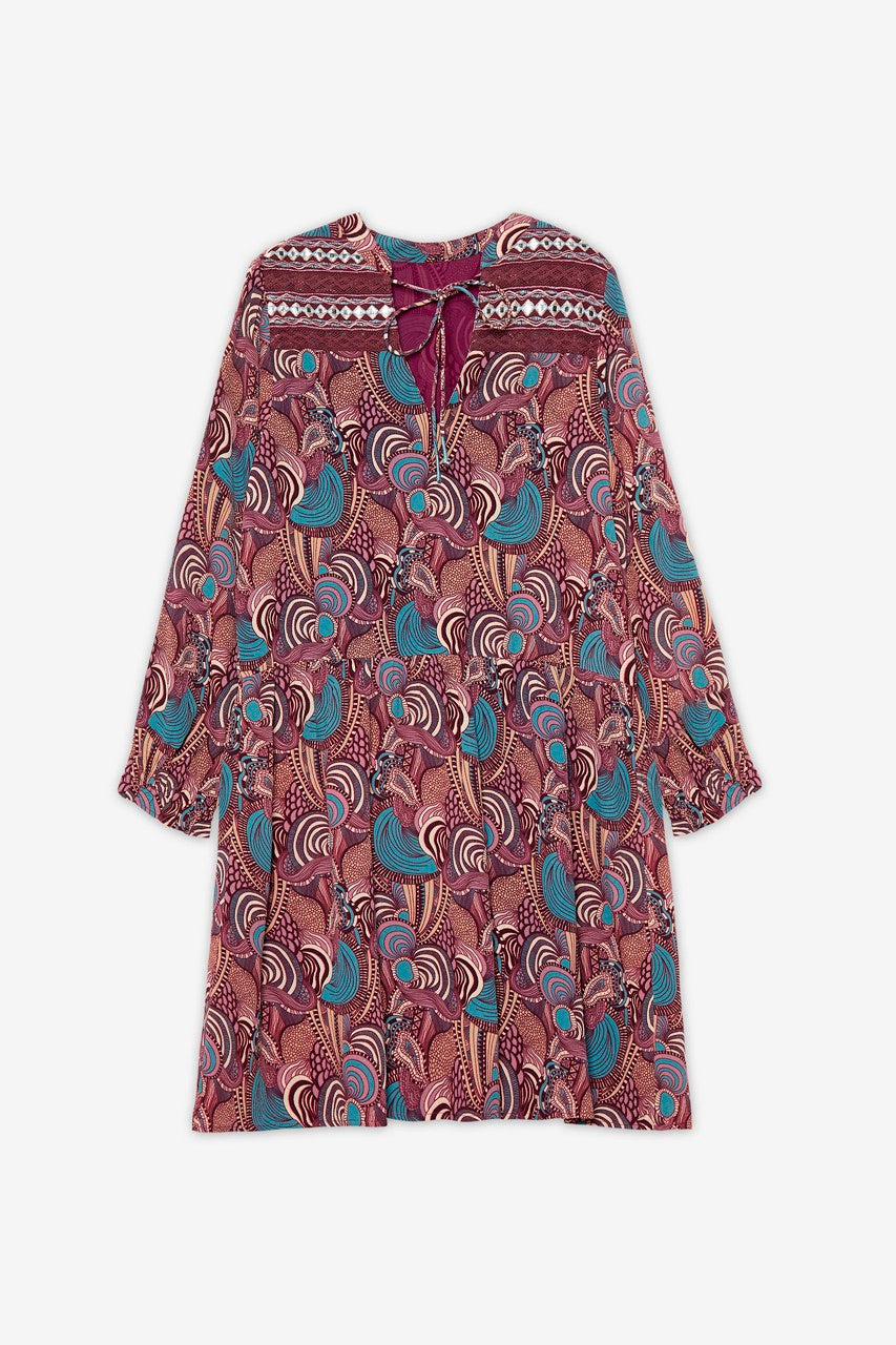 Sort Retro Print dress by NKN