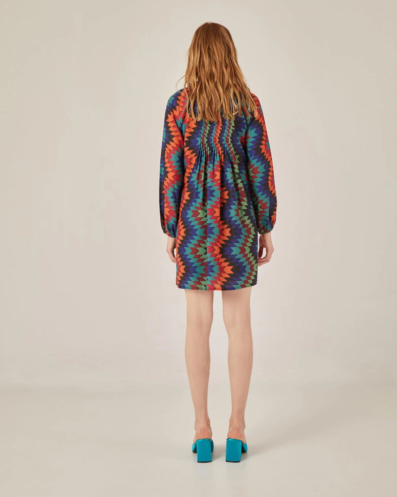 Contrasting Lace Short Dress by NIZA