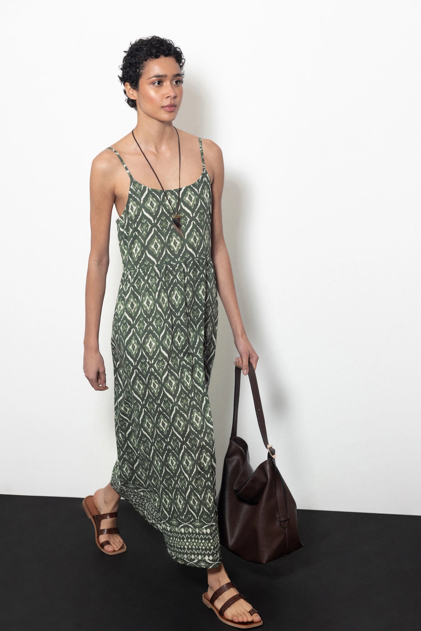 Wortmann Printed Camisole Dress