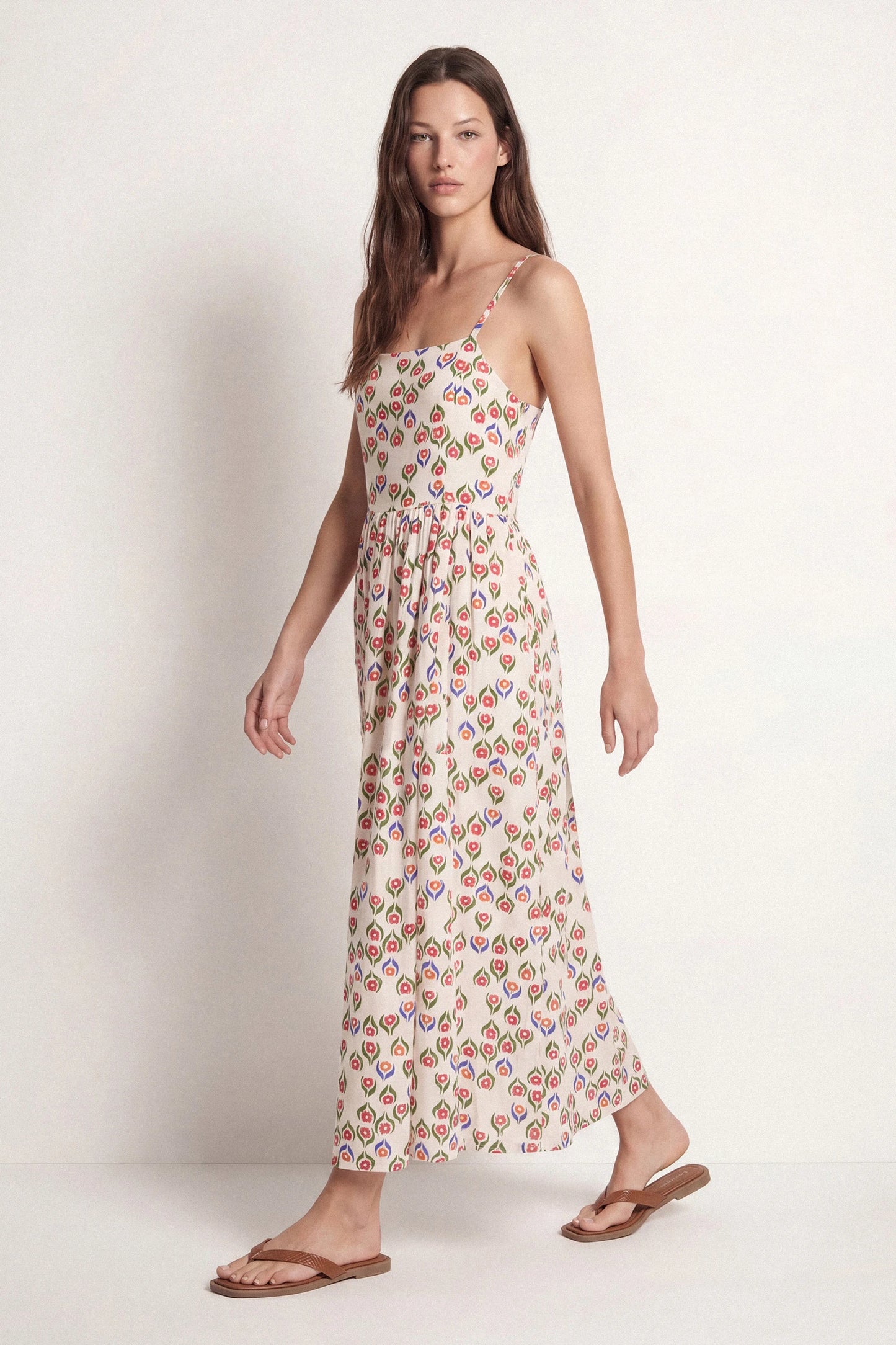 Flexeiras Camisole Printed Dress