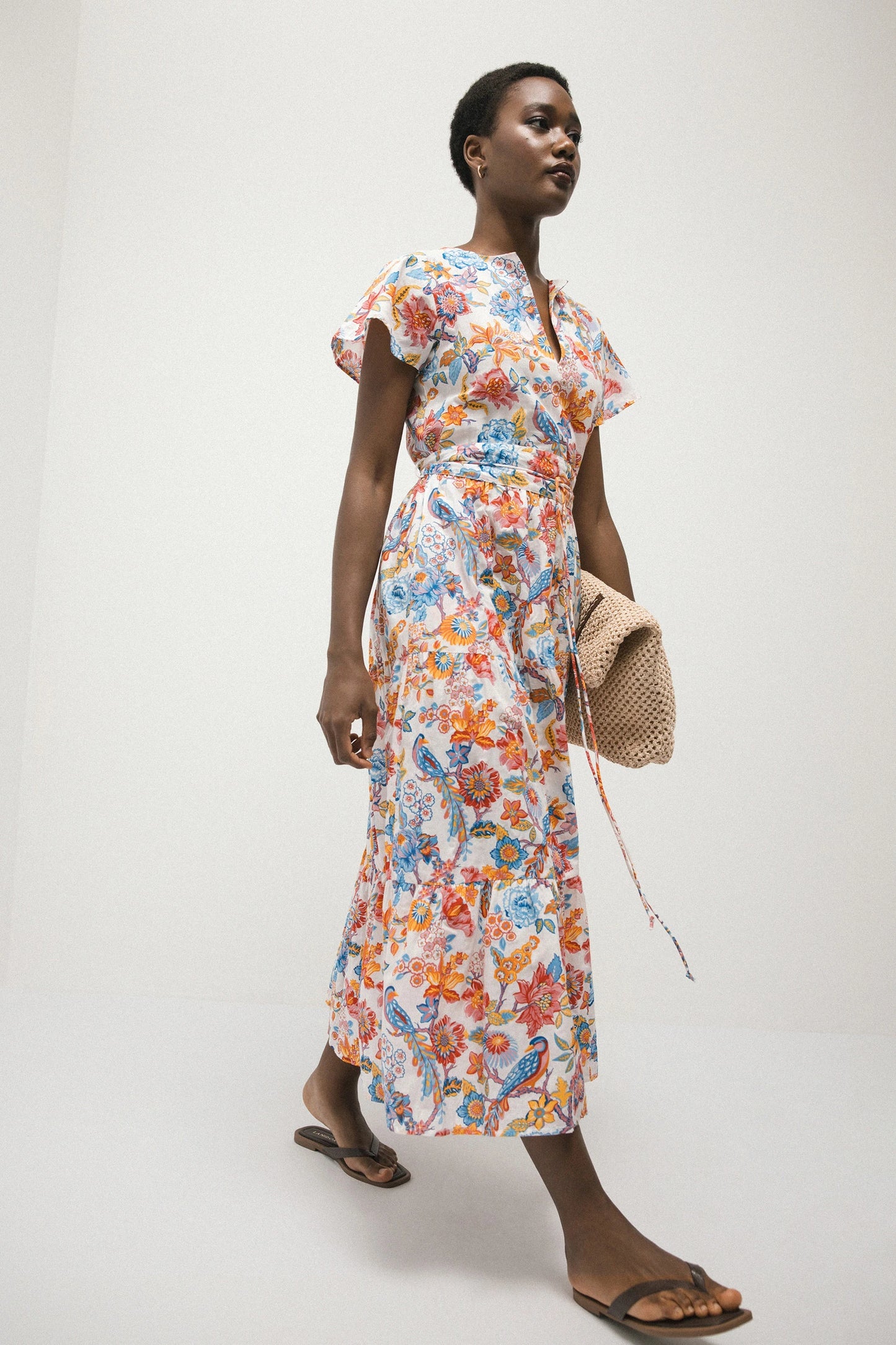 Gaurama Floral Printed Dress