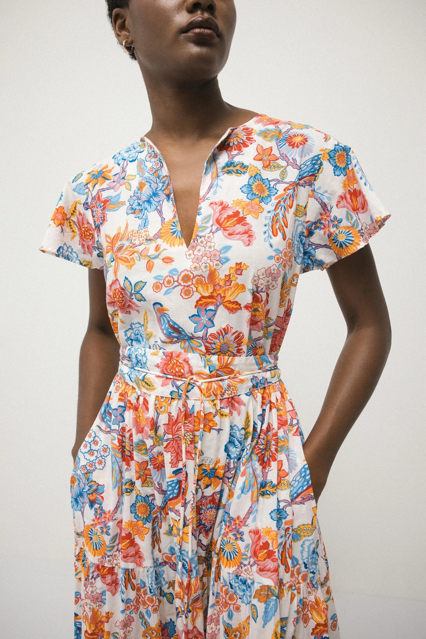 Gaurama Floral Printed Dress