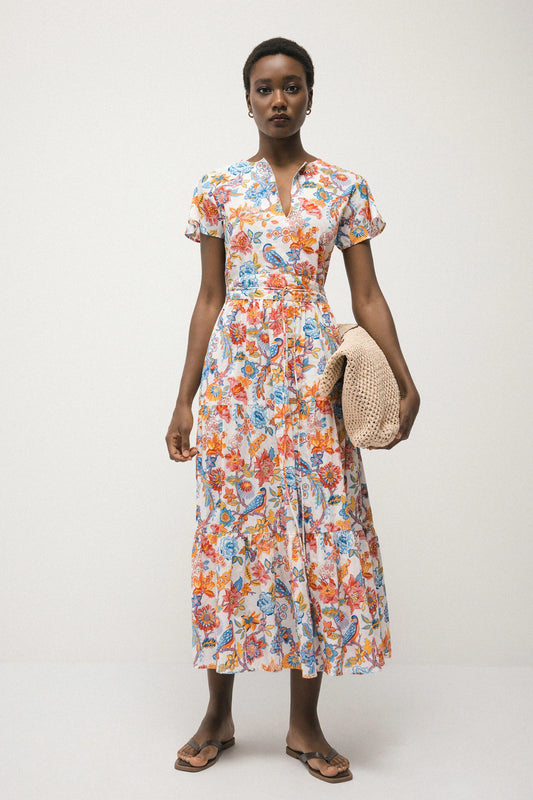 Gaurama Floral Printed Dress
