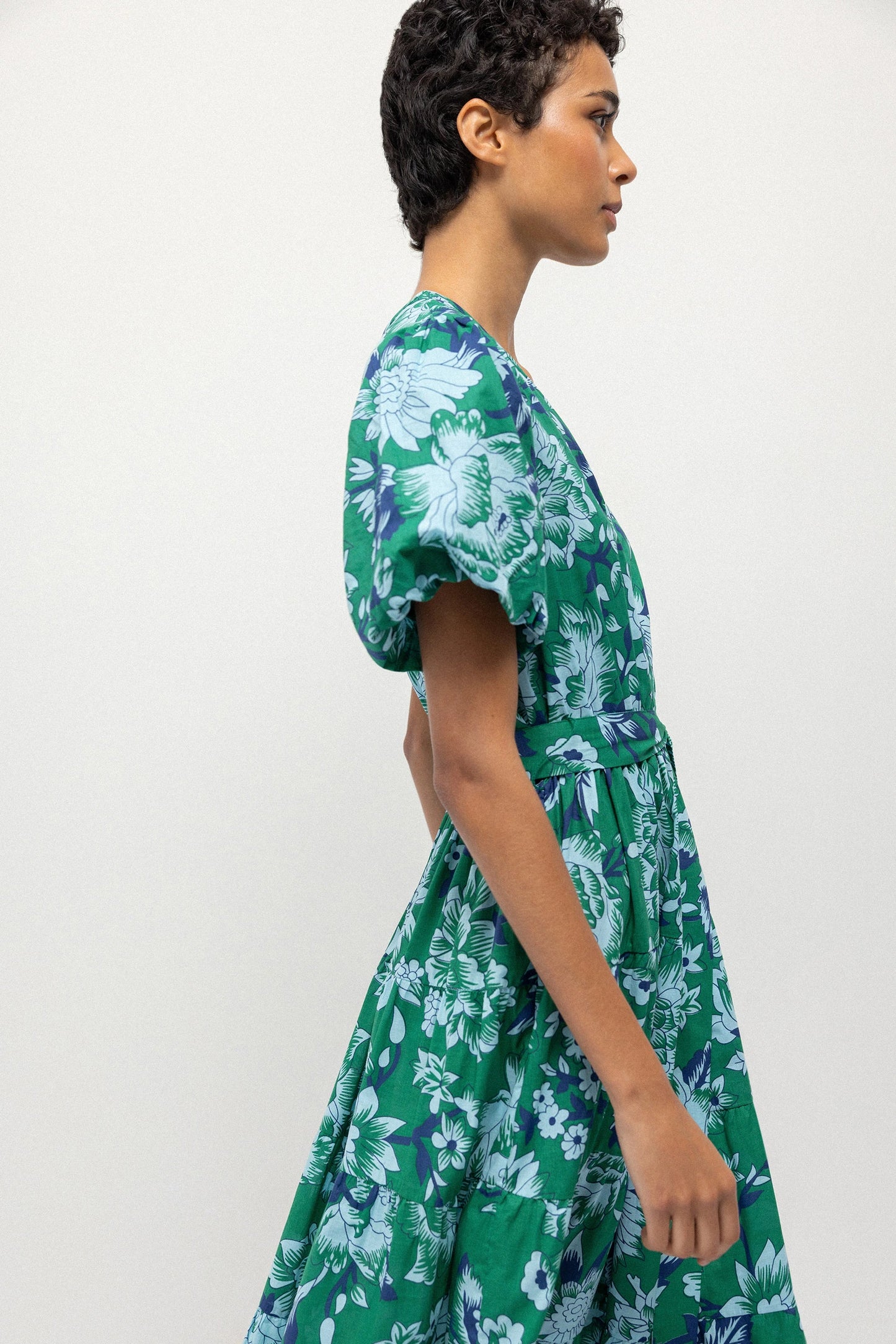 Canapi Printed Midi Dress
