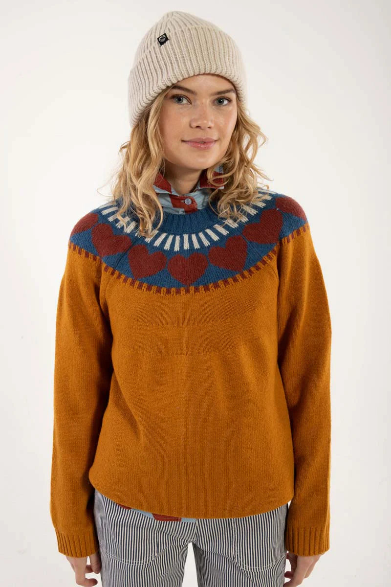 Daneglamping Golden Honey Wool Sweater by Danefae