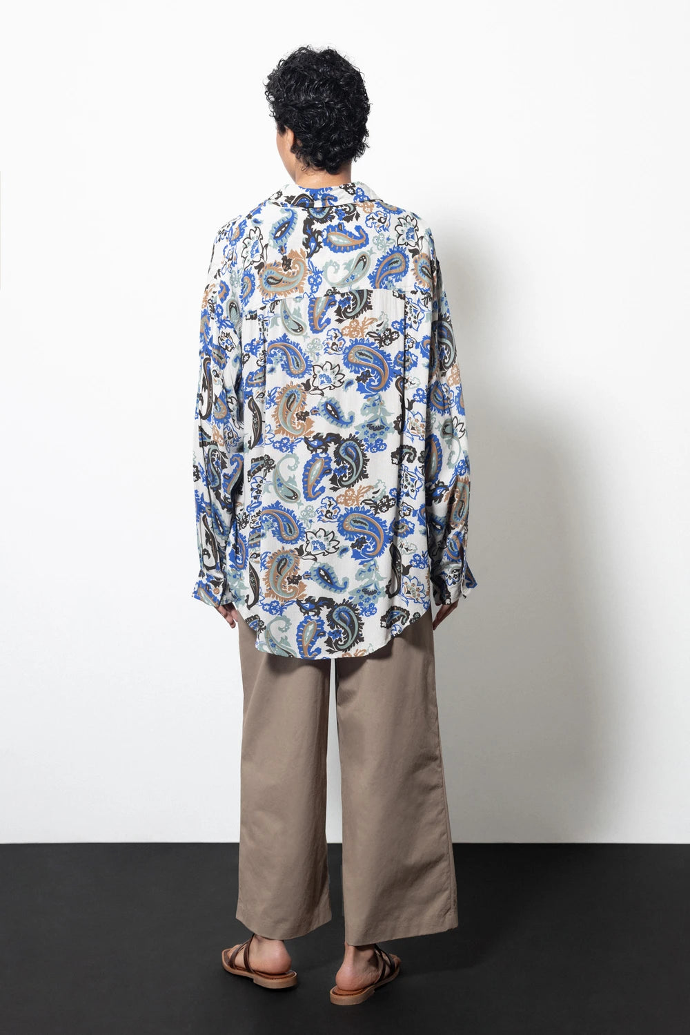 Oversized printed blouse by LANIDOR