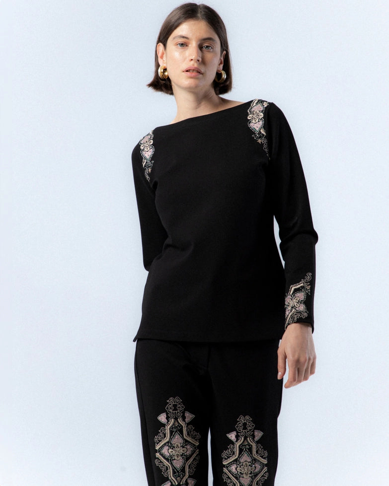 Emma Long Sleeve Top by NIZA