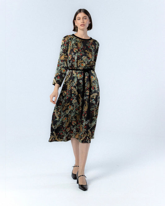 Julieta Floral Print Dress by NIZA