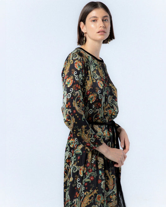 Julieta Floral Print Dress by NIZA