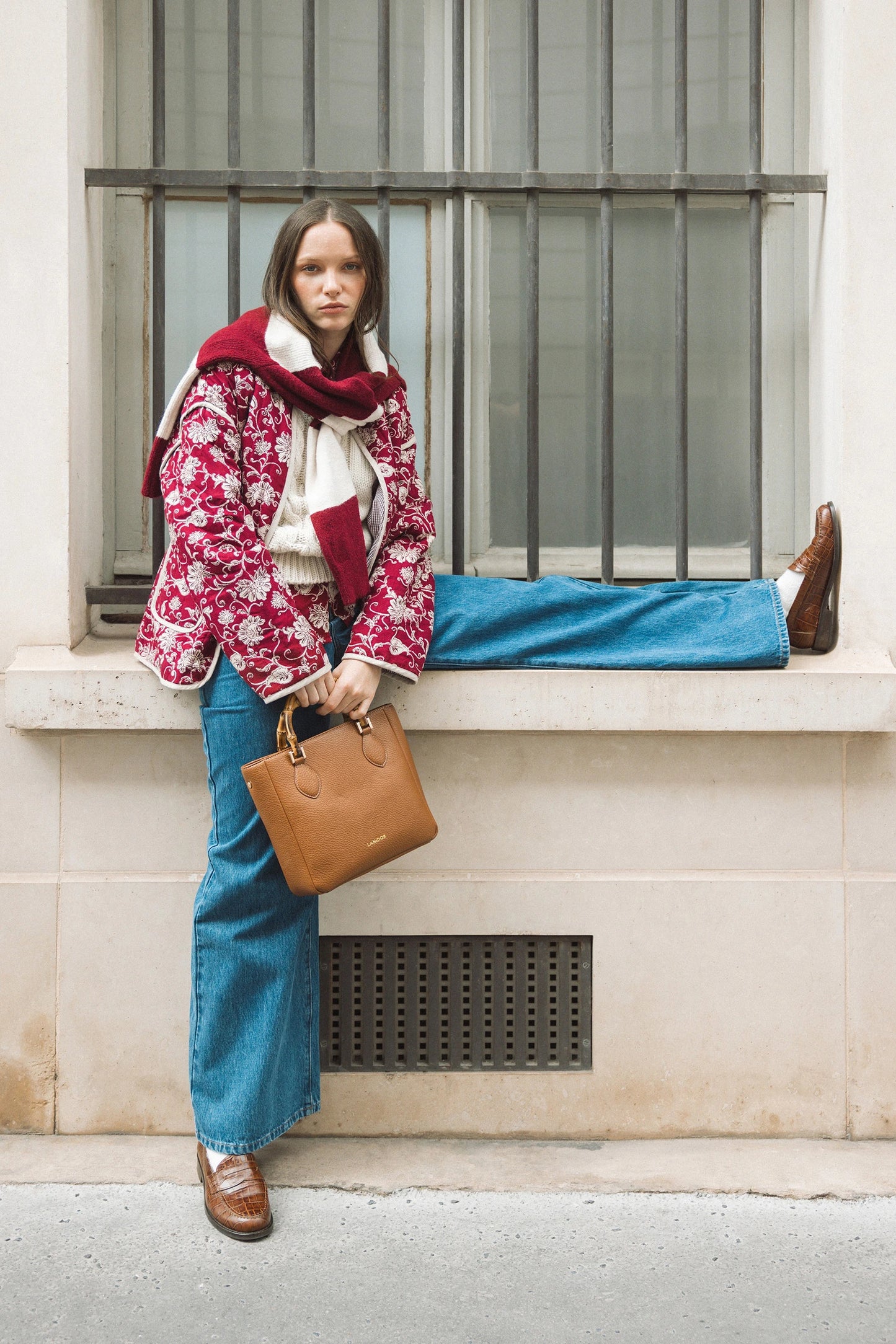 Floral Printed Jacket by LANIDOR