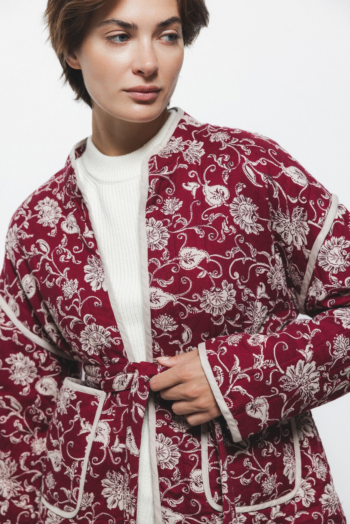 Floral Printed Jacket by LANIDOR