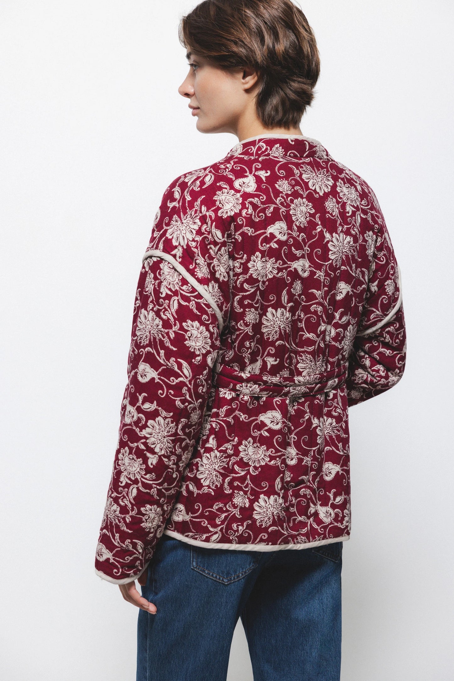 Floral Printed Jacket by LANIDOR