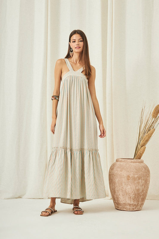 Long halter-neck dress by NUD