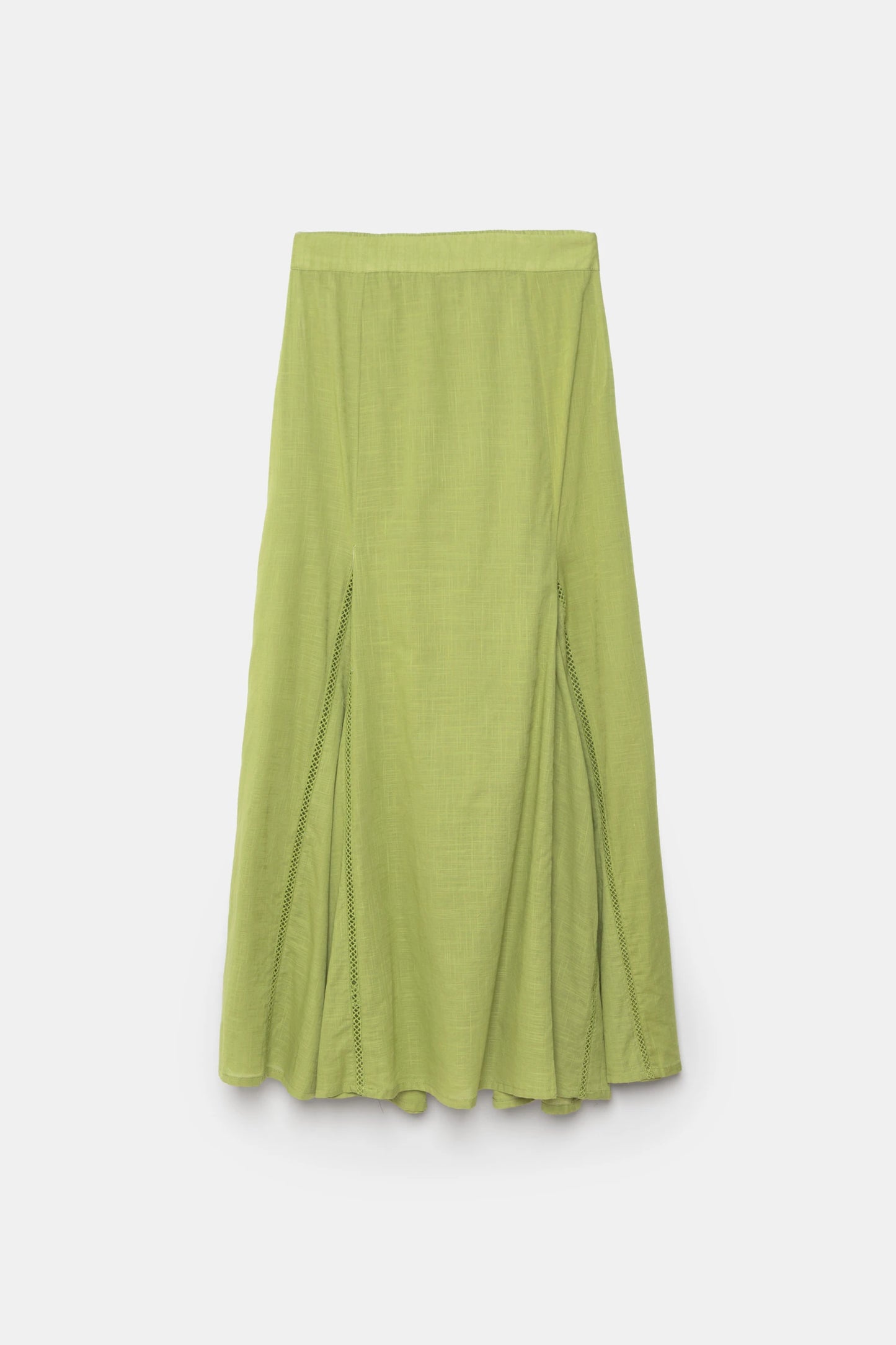 Penha Skirt in Pea Green