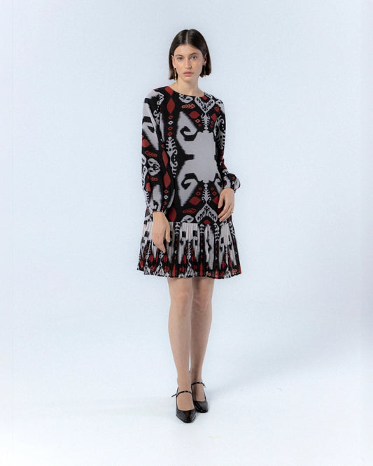 Silvia Pleated Dress by NIZA