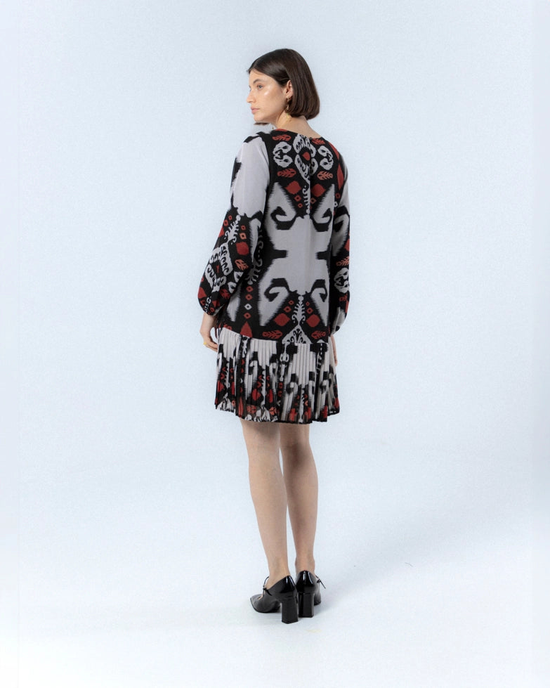 Silvia Pleated Dress by NIZA