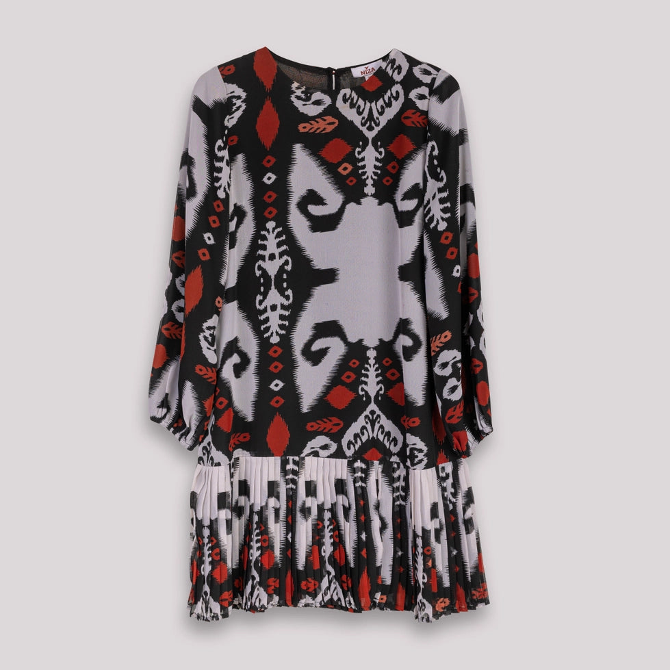 Silvia Pleated Dress by NIZA