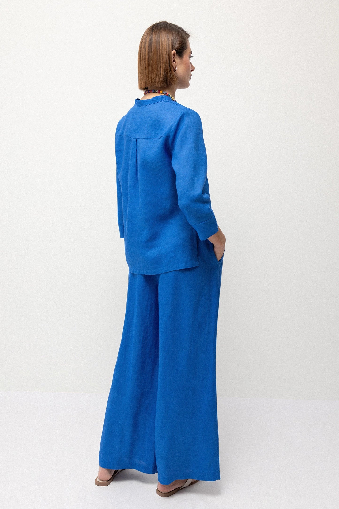 Mitchell Trousers in Strong blue