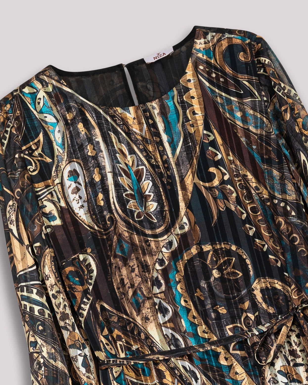 Adelia Pleated Dress by NIZA